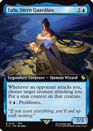 Image of Lulu, Stern Guardian (Extended Art) (FIC-143) - Commander: FINAL FANTASY Foil
