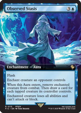 Image of Observed Stasis (Extended Art) (FIC-113) - Commander: FINAL FANTASY