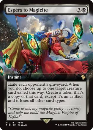 Image of Espers to Magicite (Extended Art) (FIC-114) - Commander: FINAL FANTASY Foil