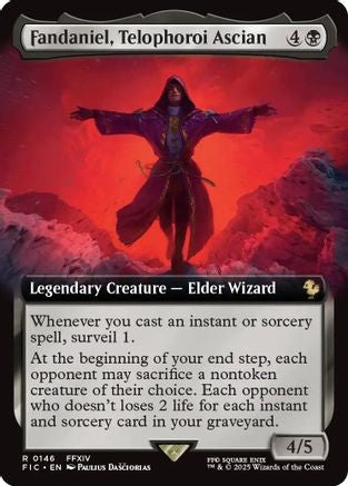 Image of Fandaniel, Telophoroi Ascian (Extended Art) (FIC-146) - Commander: FINAL FANTASY