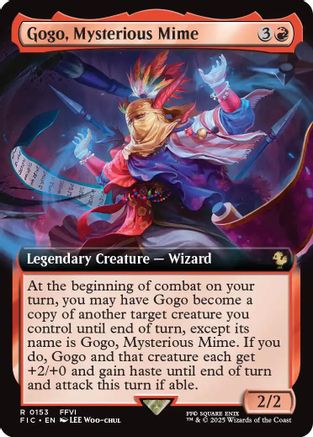 Image of Gogo, Mysterious Mime (Extended Art) (FIC-153) - Commander: FINAL FANTASY