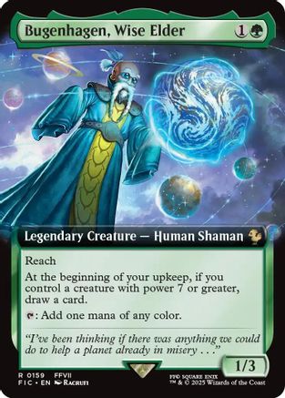 Image of Bugenhagen, Wise Elder (Extended Art) (FIC-159) - Commander: FINAL FANTASY Foil