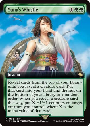 Image of Yuna's Whistle (Extended Art) (FIC-126) - Commander: FINAL FANTASY