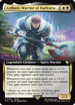 Image of Ardbert, Warrior of Darkness (Extended Art) (FIC-164) - Commander: FINAL FANTASY