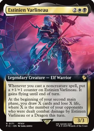 Image of Estinien Varlineau (Extended Art) (FIC-171) - Commander: FINAL FANTASY