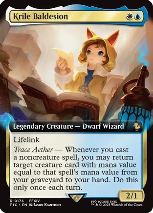 Image of Krile Baldesion (Extended Art) (FIC-176) - Commander: FINAL FANTASY Foil