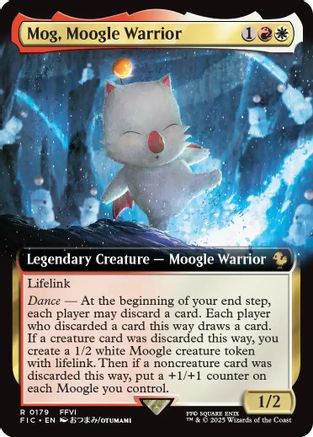 Image of Mog, Moogle Warrior (Extended Art) (FIC-179) - Commander: FINAL FANTASY