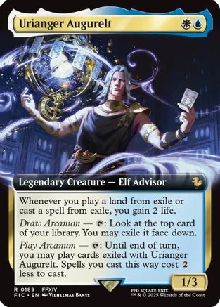 Image of Urianger Augurelt (Extended Art) (FIC-189) - Commander: FINAL FANTASY Foil