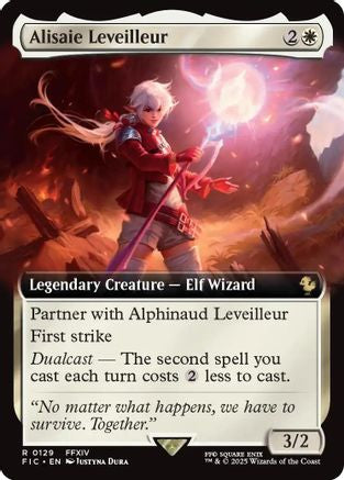 Image of Alisaie Leveilleur (Extended Art) (FIC-129) - Commander: FINAL FANTASY Foil