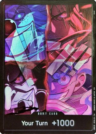 Image of DON!! Card (English Version 2nd Anniversary Set) - One Piece Promotion Cards Foil