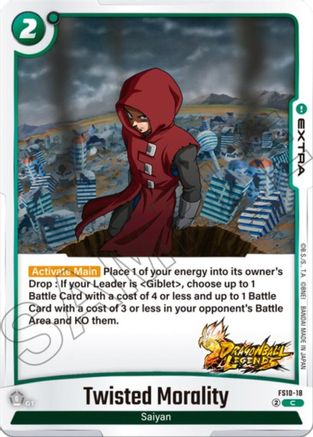 Image of Twisted Morality (FS10-18) - Starter Deck 10 Giblet