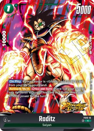 Image of Raditz (FS10-16) - Starter Deck 9 Shallot
