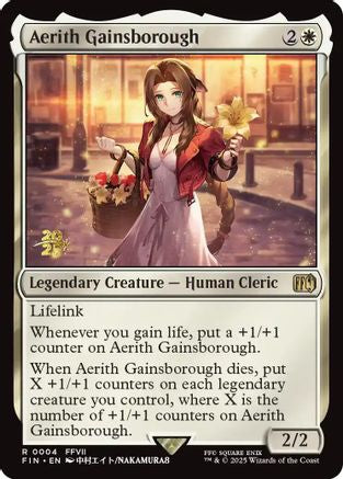 Image of Aerith Gainsborough (PRE-004) - Prerelease Cards Foil