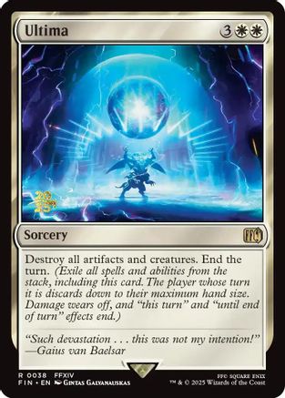 Image of Ultima (PRE-038) - Prerelease Cards Foil