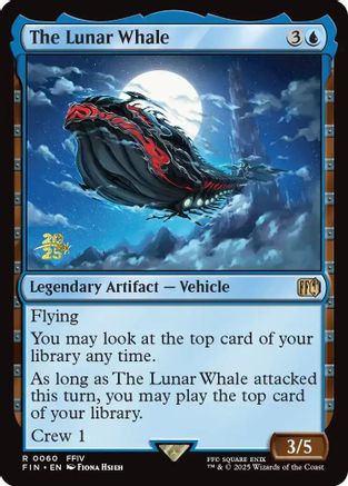 Image of The Lunar Whale (PRE-060) - Prerelease Cards Foil