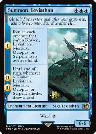 Image of Summon: Leviathan (PRE-077) - Prerelease Cards Foil