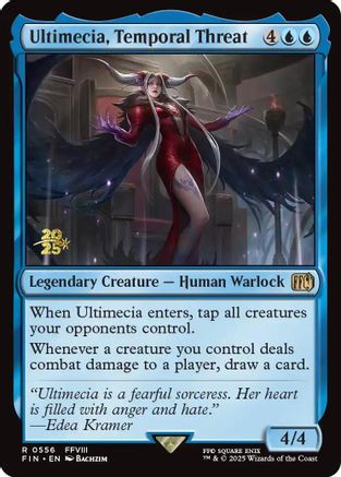 Image of Ultimecia, Temporal Threat (PRE-556) - Prerelease Cards Foil