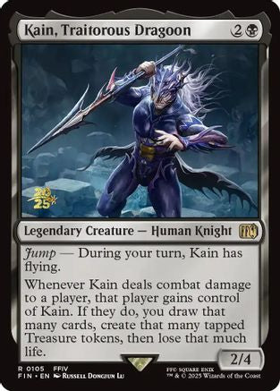 Image of Kain, Traitorous Dragoon (PRE-105) - Prerelease Cards Foil