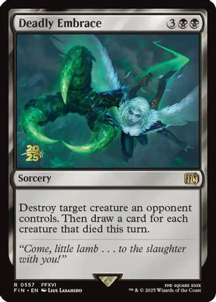 Image of Deadly Embrace (PRE-557) - Prerelease Cards Foil