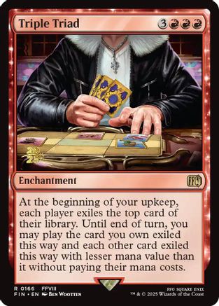 Image of Triple Triad (PRE-166) - Prerelease Cards Foil