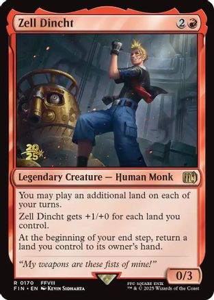Image of Zell Dincht (PRE-170) - Prerelease Cards Foil