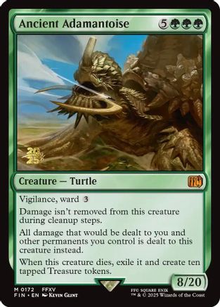 Image of Ancient Adamantoise (PRE-172) - Prerelease Cards Foil