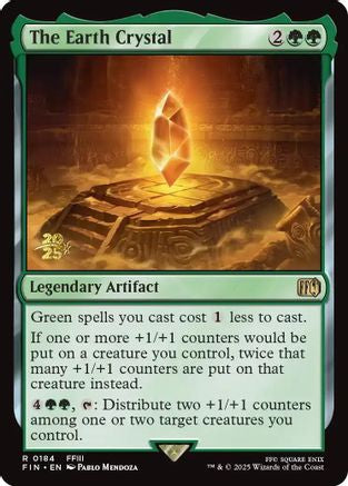 Image of The Earth Crystal (PRE-184) - Prerelease Cards Foil