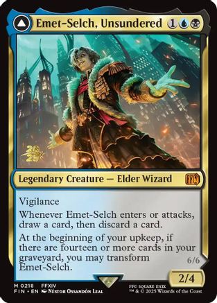 Image of Emet-Selch, Unsundered (PRE-218) - Prerelease Cards Foil