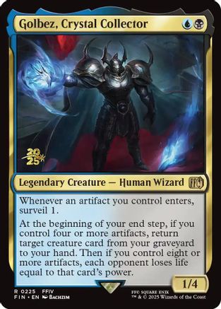 Image of Golbez, Crystal Collector (PRE-225) - Prerelease Cards Foil
