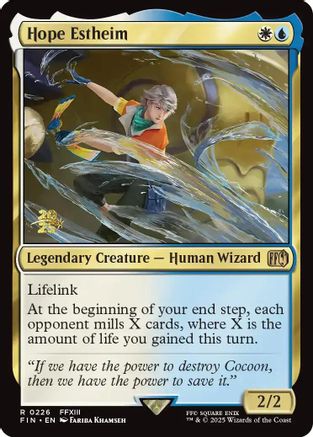 Image of Hope Estheim (PRE-226) - Prerelease Cards Foil