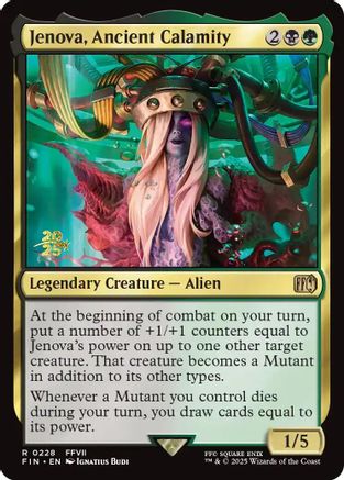 Image of Jenova, Ancient Calamity (PRE-228) - Prerelease Cards Foil