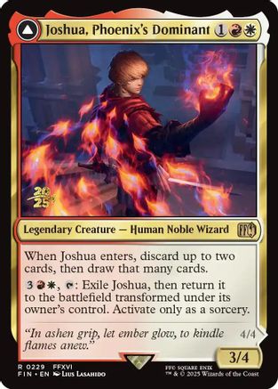 Image of Joshua, Phoenix's Dominant (PRE-229) - Prerelease Cards Foil