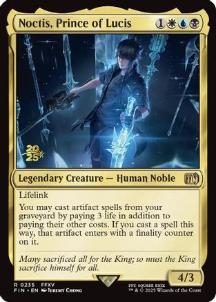 Image of Noctis, Prince of Lucis (PRE-235) - Prerelease Cards Foil