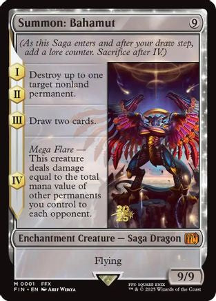 Image of Summon: Bahamut (PRE-001) - Prerelease Cards Foil