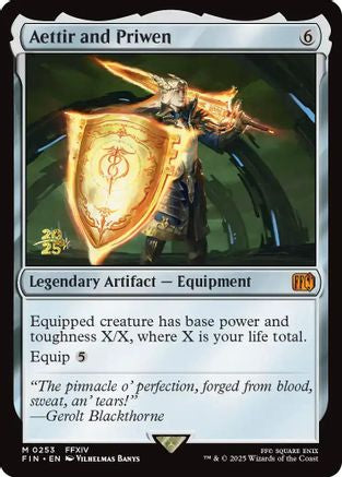 Image of Aettir and Priwen (PRE-253) - Prerelease Cards Foil