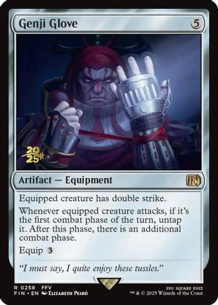 Image of Genji Glove (PRE-258) - Prerelease Cards Foil