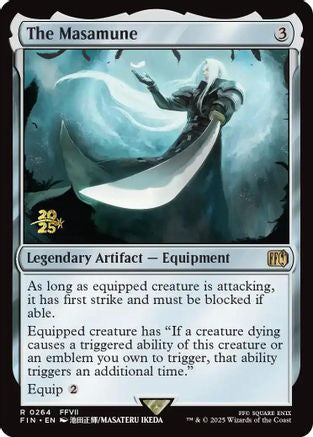 Image of The Masamune (PRE-264) - Prerelease Cards Foil