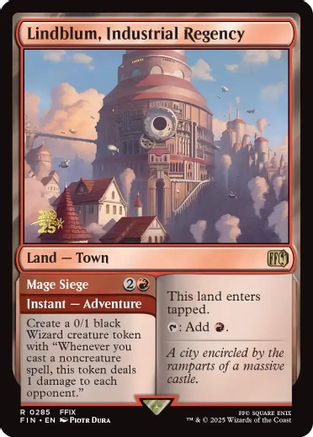 Image of Lindblum, Industrial Regency (PRE-285) - Prerelease Cards Foil