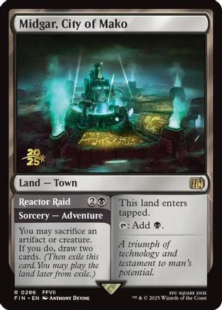 Image of Midgar, City of Mako (PRE-286) - Prerelease Cards Foil