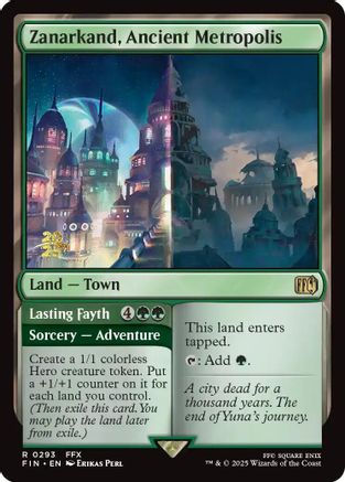 Image of Zanarkand, Ancient Metropolis (PRE-293) - Prerelease Cards Foil