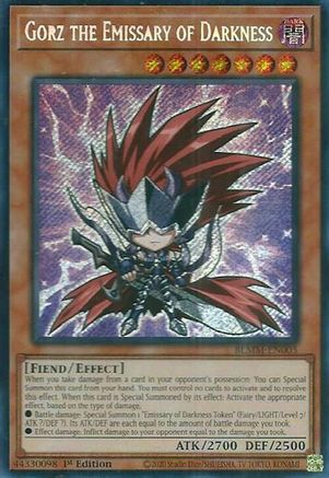 Image of Gorz the Emissary of Darkness (BLMM-EN005) - Battles of Legend: Monster Mayhem 1st Edition