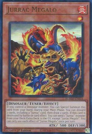 Image of Jurrac Megalo (BLMM-EN016) - Battles of Legend: Monster Mayhem 1st Edition