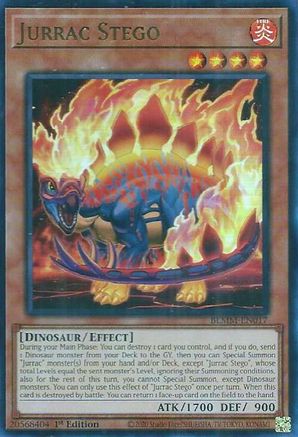 Image of Jurrac Stego (BLMM-EN017) - Battles of Legend: Monster Mayhem 1st Edition
