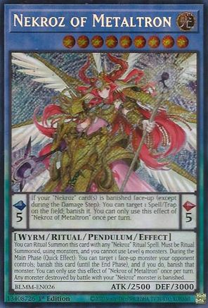 Image of Nekroz of Metaltron (BLMM-EN026) - Battles of Legend: Monster Mayhem 1st Edition