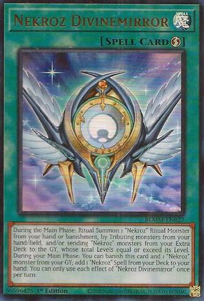 Image of Nekroz Divinemirror (BLMM-EN027) - Battles of Legend: Monster Mayhem 1st Edition