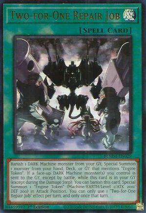 Image of Two-for-One Repair Job (BLMM-EN029) - Battles of Legend: Monster Mayhem 1st Edition