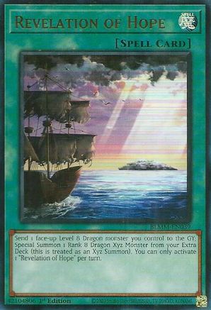 Image of Revelation of Hope (BLMM-EN039) - Battles of Legend: Monster Mayhem 1st Edition