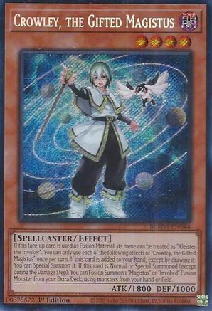Image of Crowley, the Gifted Magistus (BLMM-EN044) - Battles of Legend: Monster Mayhem 1st Edition