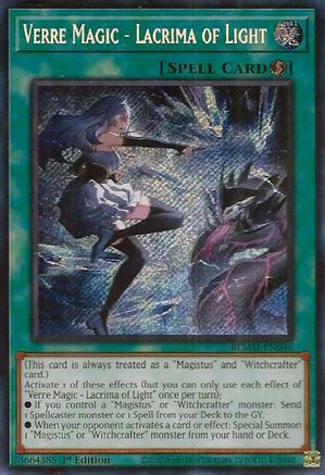 Image of Verre Magic - Lacrima of Light (BLMM-EN046) - Battles of Legend: Monster Mayhem 1st Edition