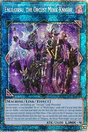 Image of Enlilgirsu, the Orcust Mekk-Knight (Starlight Rare) (BLMM-EN053) - Battles of Legend: Monster Mayhem 1st Edition